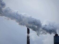 Two Coal Pipe HD Stock Footage