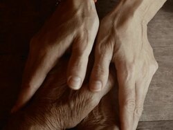 Holding Hands Stock Footage