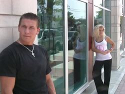 Young teenage couple.  Love, broke up, divorce, arguing, sadness, unhappy. Stock Footage