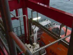North Sea Gas Production at Babbage Gas Platform. News Clip
