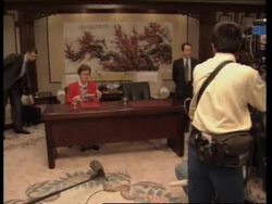 CHINA: UN HUMAN RIGHTS COMMISSIONER MARY ROBINSON VISIT News Clip