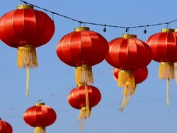 Chinese Lantern Stock Footage