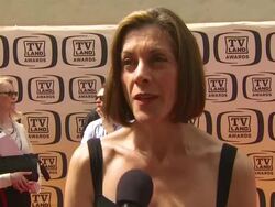INTERVIEW: Wendie Malick on presenting an award tonight, on her favorite classic television shows, on what she's working on (Footage by WireImage Video/GettyImages) Stock Footage