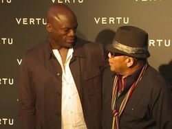 Seal, Quincy Jones at the Vertu's Rodeo Drive Boutique Grand Opening at Beverly Hills CA. (Footage by WireImage Video/GettyImages) Stock Footage