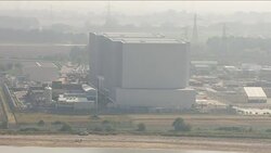 Aerials of Bradwell nuclear power station aerials News Clip