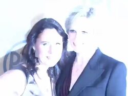 Dr. Lara Embry, Jane Lynch at the 2011 Producers Guild Awards at Beverly Hills CA. (Footage by WireImage Video/GettyImages) Stock Footage
