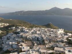 Castro Village, Milos Island, Greece Stock Footage