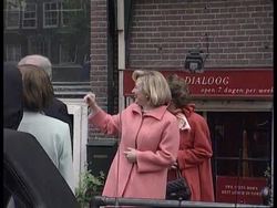 Holland - First Lady's visit to Amsterdam News Clip