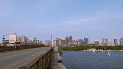 Bridge in Boston Stock Footage