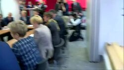 Labour cabinet manifesto meeting in progress News Clip