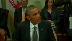 Obama meets with National Security team on Ebola situation News Clip