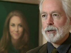 Paul Emsley Interview on Catherine's Potrait News Clip