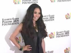 Jessica Sanchez at Elizabeth Glaser Pediatric AIDS Foundation's 24th Annual A Time For Heroes Stock Footage