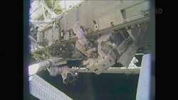 4:3 Space station astronauts complete rare Christmas Eve spacewalk News Clip