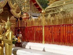 Wat Phra That Doi Suthep Chiang Mai Thailand Stock Footage