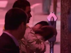 Alec Monopoly at 1 Oak in West Hollywood - Celebrity Sightings in Los Angeles Stock Footage