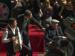 John Stamos Honored with a Star on the Hollywood Walk of Fame Stock Footage