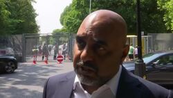 Reactions to Trump's first visit to Britain as US president News Clip