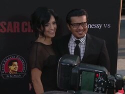 Jacob Vargas - "Cesar Chavez" Los Angeles Premiere Stock Footage