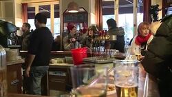 CLEAN : Parisian bar Le Carillon re opens its doors to customers News Clip