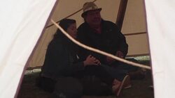 CLEAN : Teepees constructed on National Mall in protest of pipeline News Clip