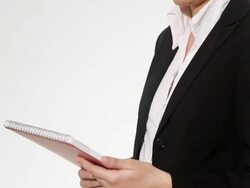 Reading planner Stock Footage