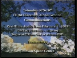 WRAP Last communications with Columbia News Clip