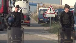 CLEAN: Sarkozy sends police to open fuel depots blocked by strikes News Clip