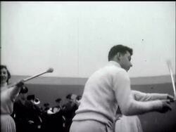 EAGLES TRIM BULLETS ON WEMBLEY GRIDIRON News Clip