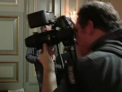 Jason Ritter at the NBC Universal Press Tour All-Star Party at Pasadena CA. (Footage by WireImage Video/GettyImages) Stock Footage