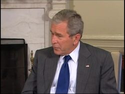US President Bush meets Bulgaria PM Sergei Stanishev Instructional Video