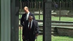 The Duke and Duchess of Cambridge visit the site of the Stutthof concentration camp News Clip