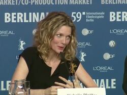 59th Berlin Film Festival: Cheri Press Conference Stock Footage