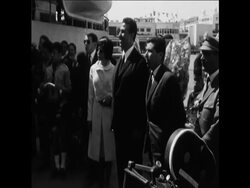 CAN501 TITO ARRIVES IN ALGERIA FOR TALKS WITH BEN BELLA News Clip