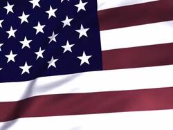perfect loop: US Flag Stock Footage