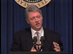 USA: PRESIDENT CLINTON DEFENDS MEXICAN PRESIDENT News Clip