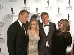 Lawrence Piro (c) at John Wayne Cancer Institute Stock Footage