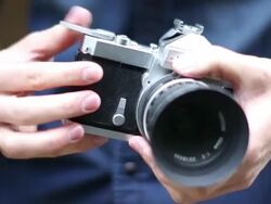 CU TU  Young man taking pictures with digital camera Stock Footage