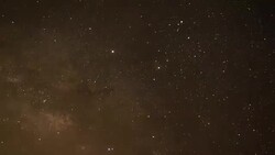 the center of the milky way galaxy Stock Footage
