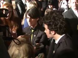 Walt Disney Pictures' Premiere of 'Jonas Brothers: The 3D Concert Experience' Stock Footage