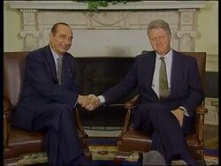 USA - Chirac Stands Firm On Nuclear Testing News Clip