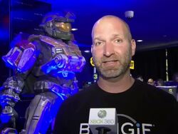 EVENT CAPSULE REPORTER/CHYRON: 'Halo:Reach' Midnight Madness Launch Event with Kid Cudi, New York, NY, United States, 09/13/10  Stock Footage