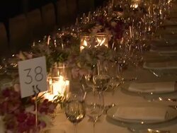 Atmosphere at LACMA Hosts 2012 Art + Film Gala Honoring Ed Ruscha And Stanley Kubrick Presented By Gucci Stock Footage