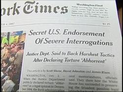 Officials deny memo OKd previously renounced interrogation News Clip