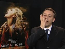 Cannes Film Festival 2009: Drag Me To Hell Interviews Stock Footage