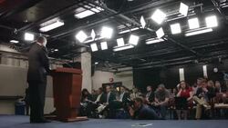 House Leadership, Speaker Boehner And Nancy Pelosi Hold Their Weekly News Conferences Stock Footage