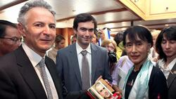 CLEAN : FILE PHOTOS: French ambassador caught up in Copenhagen attack News Clip