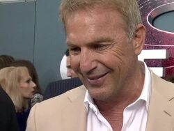 INTERVIEW - Kevin Costner talks about his childhood superhero dreams at "Man Of Steel" World Premiere - Arrivals Stock Footage