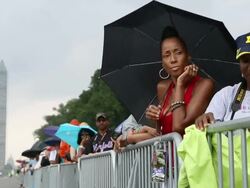 Obama, Former Presidents Commemorate 50th Anniversary Of MLK's March On Washington Stock Footage