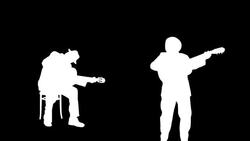 Classical Guitar Player Stock Footage